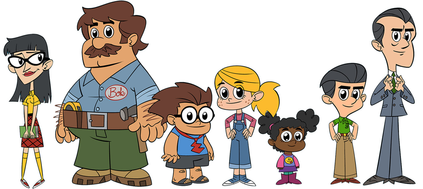 Kid, Inc. cast of characters